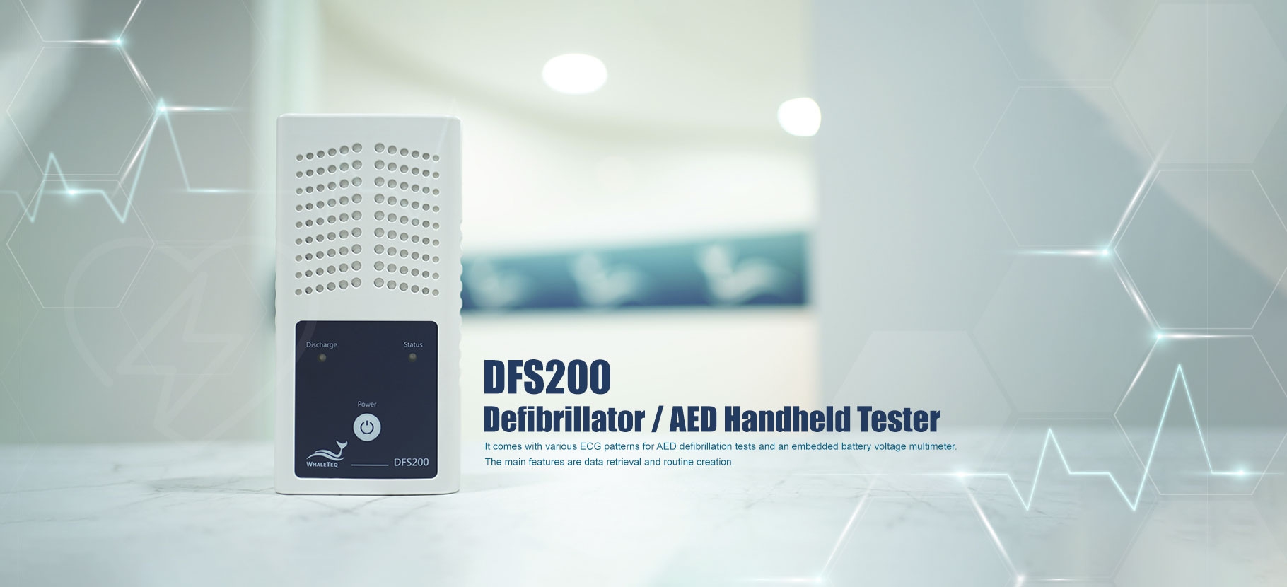 DFS200 Defibrillator / AED Handheld Tester