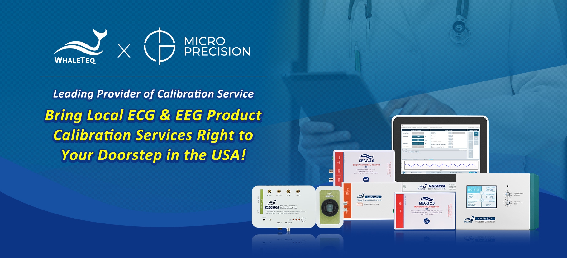Exciting News! WhaleTeq Offers On-Site Calibration in the USA!