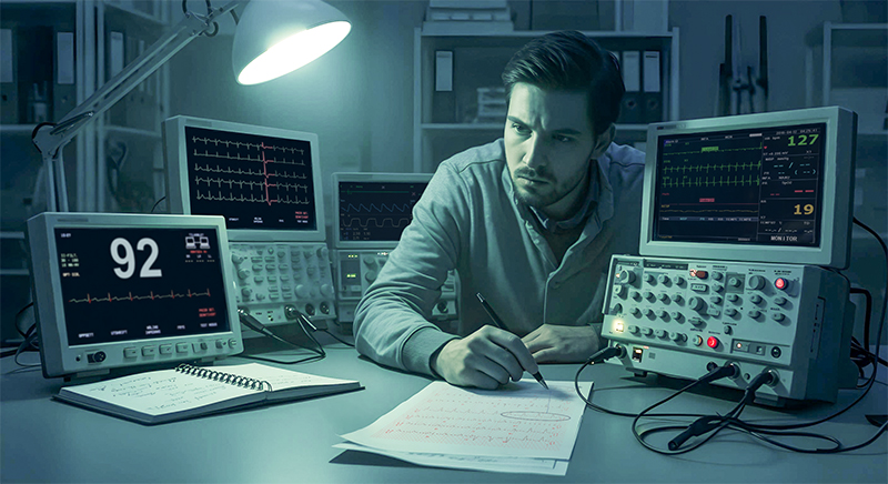 ECG R&D engineers need to repeatedly test and verify design changes, which is not only time-consuming but also prone to human errors.