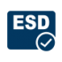 ESD 強化防護的電極端子
