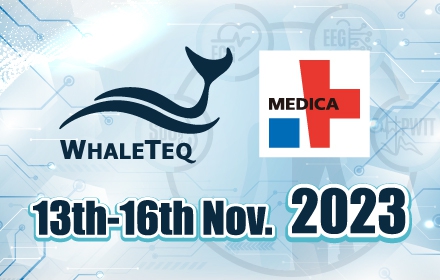 鯨揚科技將在 MEDICA 2023 展出最新生理訊號產品！