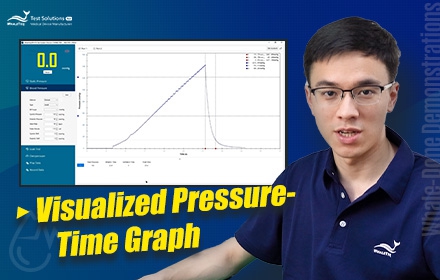 【Whale-Done Demonstrations】Use Visualized Pressure-Time Graph to Conduct IEC80601-2-30 Standard Test
