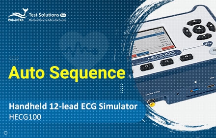 【HECG100 Handheld 12-lead ECG Simulator】Auto Sequence
